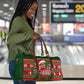 Bayard Rustin Christmas Travel Bag Ugly Christmas Pattern Retro Fair Isle