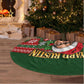 Bayard Rustin Christmas Tree Skirt Ugly Christmas Pattern Retro Fair Isle