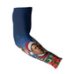 Booker T. Washington Christmas Arm Sleeves Ugly Christmas Pattern Starry Winter Night