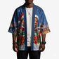Booker T. Washington Christmas Kimono Ugly Christmas Pattern Starry Winter Night