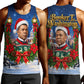 Booker T. Washington Christmas Men Tank Top Ugly Christmas Pattern Starry Winter Night