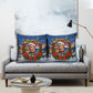 Booker T. Washington Christmas Pillow Cover Ugly Christmas Pattern Starry Winter Night