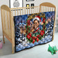 Booker T. Washington Christmas Quilt Ugly Christmas Pattern Starry Winter Night