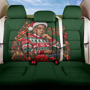 Booker T. Washington Christmas Back Car Seat Cover Ugly Christmas Pattern Vintage Holiday