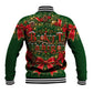 Booker T. Washington Christmas Baseball Jacket Ugly Christmas Pattern Vintage Holiday