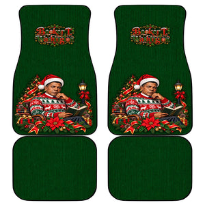 Booker T. Washington Christmas Car Mats Ugly Christmas Pattern Vintage Holiday