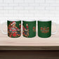 Booker T. Washington Christmas Ceramic Mug Ugly Christmas Pattern Vintage Holiday