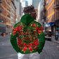 Booker T. Washington Christmas Hoodie Ugly Christmas Pattern Vintage Holiday
