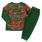 Booker T. Washington Christmas Pajama Set Ugly Christmas Pattern Vintage Holiday