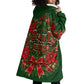 Booker T. Washington Christmas Wearable Blanket Hoodie Ugly Christmas Pattern Vintage Holiday