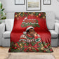 James Baldwin Christmas Blanket Ugly Christmas Pattern Vintage Holiday
