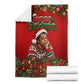 James Baldwin Christmas Blanket Ugly Christmas Pattern Vintage Holiday