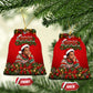 James Baldwin Christmas Ceramic Ornament Ugly Christmas Pattern Vintage Holiday
