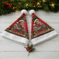 James Baldwin Christmas Santa Hat Ugly Christmas Pattern Vintage Holiday