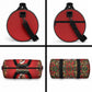 James Baldwin Christmas Duffle Bag Ugly Christmas Pattern Vintage Holiday