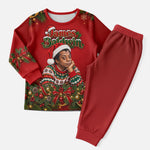 James Baldwin Christmas Pajama Set Ugly Christmas Pattern Vintage Holiday