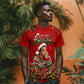 James Baldwin Christmas T shirt Ugly Christmas Pattern Vintage Holiday