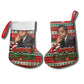 James Baldwin Christmas Stocking African American Author Ugly Christmas Pattern Retro