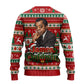 James Baldwin Christmas Ugly Christmas Sweater African American Author Ugly Christmas Pattern Retro