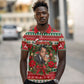 James Baldwin Christmas Polo Shirt African American Author Ugly Christmas Pattern Retro