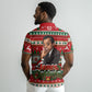 James Baldwin Christmas Polo Shirt African American Author Ugly Christmas Pattern Retro