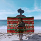 James Baldwin Christmas Sarong African American Author Ugly Christmas Pattern Retro