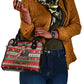 James Baldwin Christmas Shoulder Handbag African American Author Ugly Christmas Pattern Retro