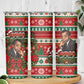 James Baldwin Christmas Skinny Tumbler African American Author Ugly Christmas Pattern Retro