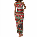 James Baldwin Christmas Tank Maxi Dress African American Author Ugly Christmas Pattern Retro