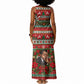 James Baldwin Christmas Tank Maxi Dress African American Author Ugly Christmas Pattern Retro