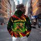 Menelik II Hoodie with Lion of Adwa Title, Battle of Adwa 1896 Graphic and Bold Pan-African - African Pride