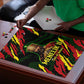 Menelik II Puzzle with Lion of Adwa Title, Battle of Adwa 1896 Graphic and Bold Pan-African - African Pride