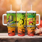 Menelik II Tumbler With Handle with Crowned Portrait, Ethiopia Never Colonized Text and Pan-African Abstract - African Pride