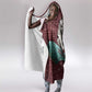 Hatshepsut Hooded Blanket with Pharaoh Bust Illustration, Female Pharaoh Title and Egyptian Hieroglyph - African Pride
