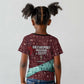 Hatshepsut Kid T shirt with Pharaoh Bust Illustration, Female Pharaoh Title and Egyptian Hieroglyph - African Pride