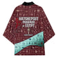 Hatshepsut Kimono with Pharaoh Bust Illustration, Female Pharaoh Title and Egyptian Hieroglyph - African Pride