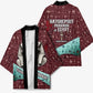 Hatshepsut Kimono with Pharaoh Bust Illustration, Female Pharaoh Title and Egyptian Hieroglyph - African Pride