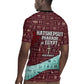 Hatshepsut Rugby Jersey with Pharaoh Bust Illustration, Female Pharaoh Title and Egyptian Hieroglyph - African Pride