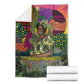 Wangari Maathai Blanket Colorful Nature-Inspired Design Empowerment Quote African Print Environmental - African Pride