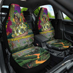 Wangari Maathai Car Seat Cover Colorful Nature-Inspired Design Empowerment Quote African Print Environmental - African Pride