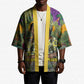 Wangari Maathai Kimono Colorful Nature-Inspired Design Empowerment Quote African Print Environmental - African Pride