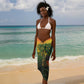 Wangari Maathai Sarong Colorful Nature-Inspired Design Empowerment Quote African Print Environmental - African Pride