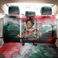 Wangari Maathai Back Car Seat Cover Kenyan Flag Watercolor Style - Environmental Quote Planting Trees Tribute Eco-Activism - African Pride