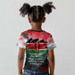Wangari Maathai Kid T shirt Kenyan Flag Watercolor Style - Environmental Quote Planting Trees Tribute Eco-Activism - African Pride