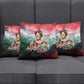 Wangari Maathai Pillow Cover Kenyan Flag Watercolor Style - Environmental Quote Planting Trees Tribute Eco-Activism - African Pride