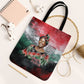 Wangari Maathai Tote Bag Kenyan Flag Watercolor Style - Environmental Quote Planting Trees Tribute Eco-Activism - African Pride