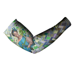 Wangari Maathai Arm Sleeves Hummingbird Quote Tree Planting Theme Environmental Justice Tribute - African Pride