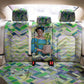 Wangari Maathai Back Car Seat Cover Hummingbird Quote Tree Planting Theme Environmental Justice Tribute - African Pride