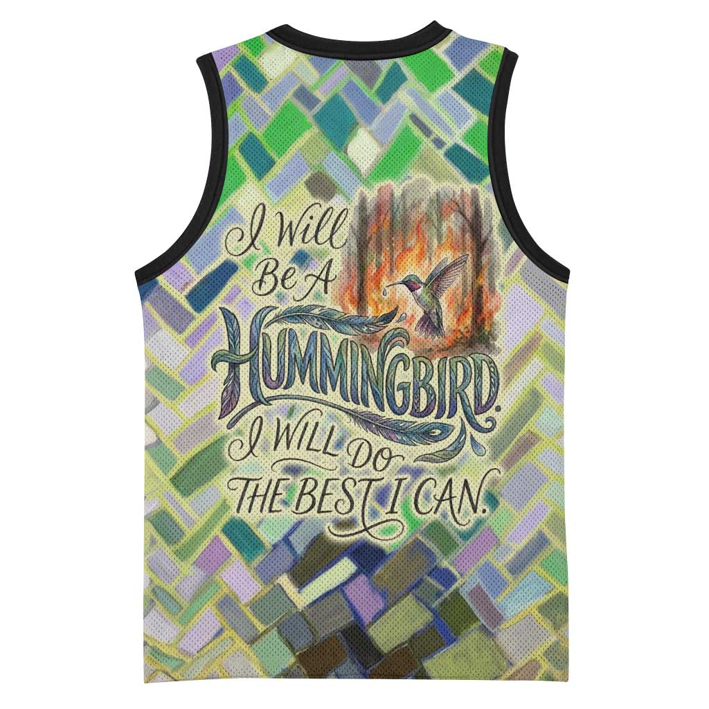 Wangari Maathai Basketball Jersey Hummingbird Quote Tree Planting Theme Environmental Justice Tribute - African Pride