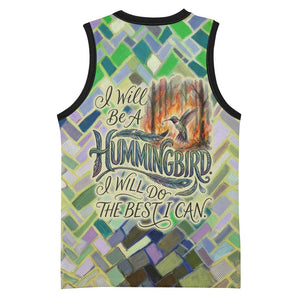Wangari Maathai Basketball Jersey Hummingbird Quote Tree Planting Theme Environmental Justice Tribute - African Pride